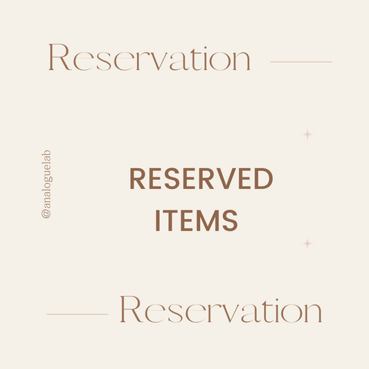 RESERVED SET for D. C.