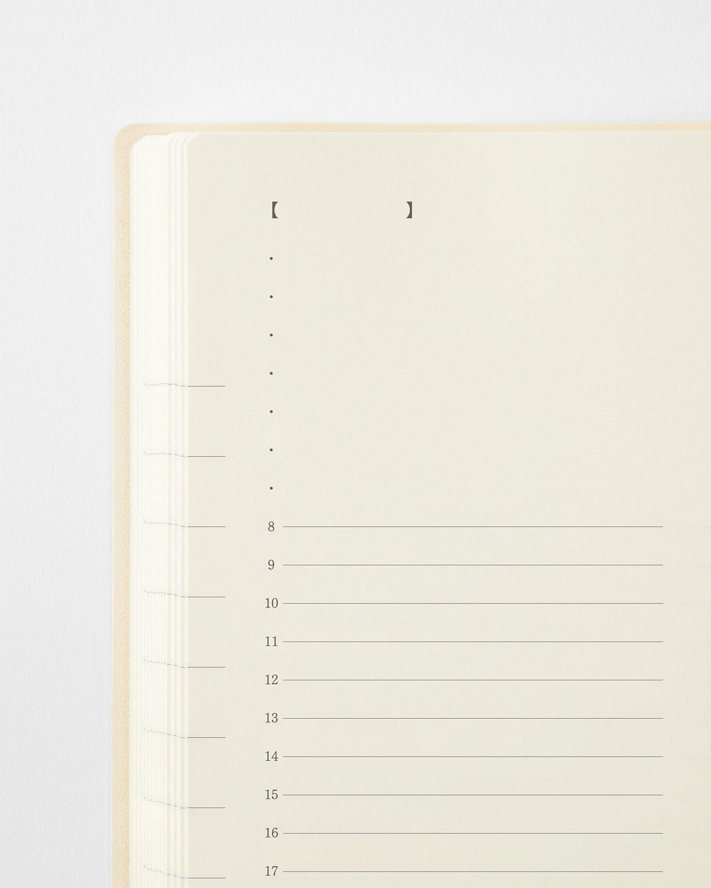 PRE-ORDER MD Notebook Diary 1 Page per Day 2027