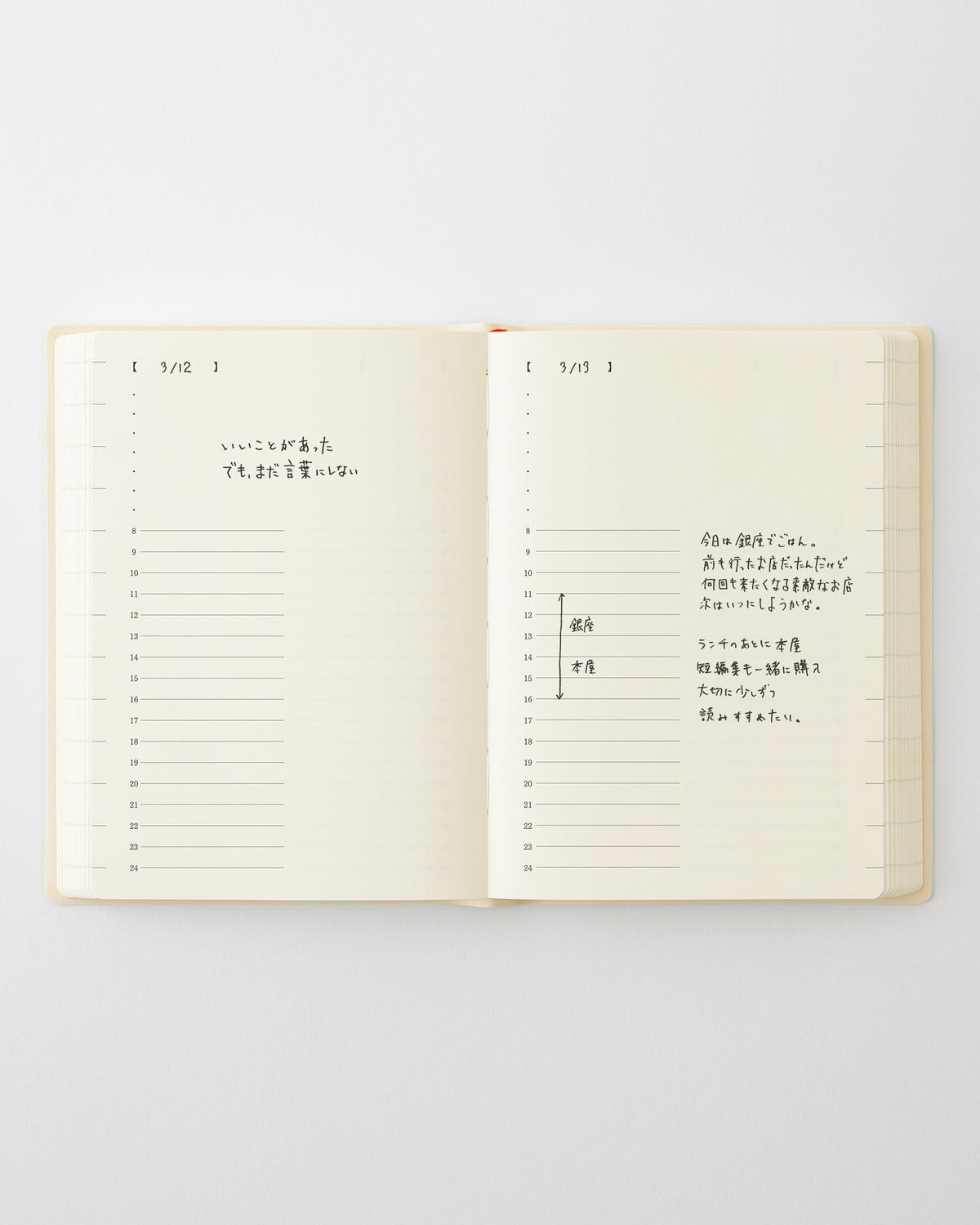 PRE-ORDER MD Notebook Diary 1 Page per Day 2027