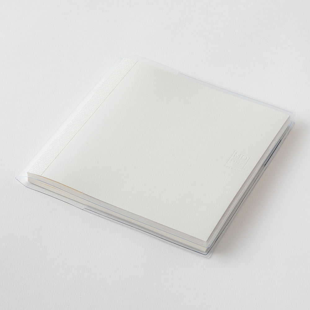 MD Notebook A5 SQUARE Clear Cover