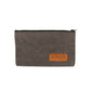 Dulton Wax Canvas Tool Pouch - Charcoal- Small
