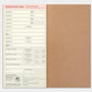 Traveler's Notebook Regular Size Refill 2024 Monthly