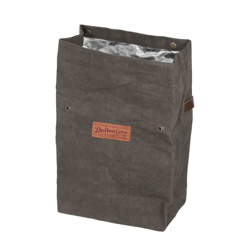 Dulton Wax Canvas Lunch Bag - Olive