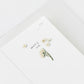 Appree Pressed Flower Sticker - Sweet Alyssum