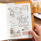 BGM Clear Stamp - Adult Girl - Weekend