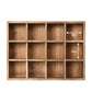 Dulton 12 Partition Wooden Box H65- Natural (FOR METRO MANILA & RIZAL* Shipping Only)