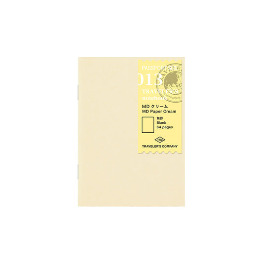 Passport Traveler's Notebook Refill - 013 MD Paper Cream / MD