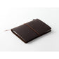 TRAVELER’S Notebook Starter Kit Brown (Passport Size)