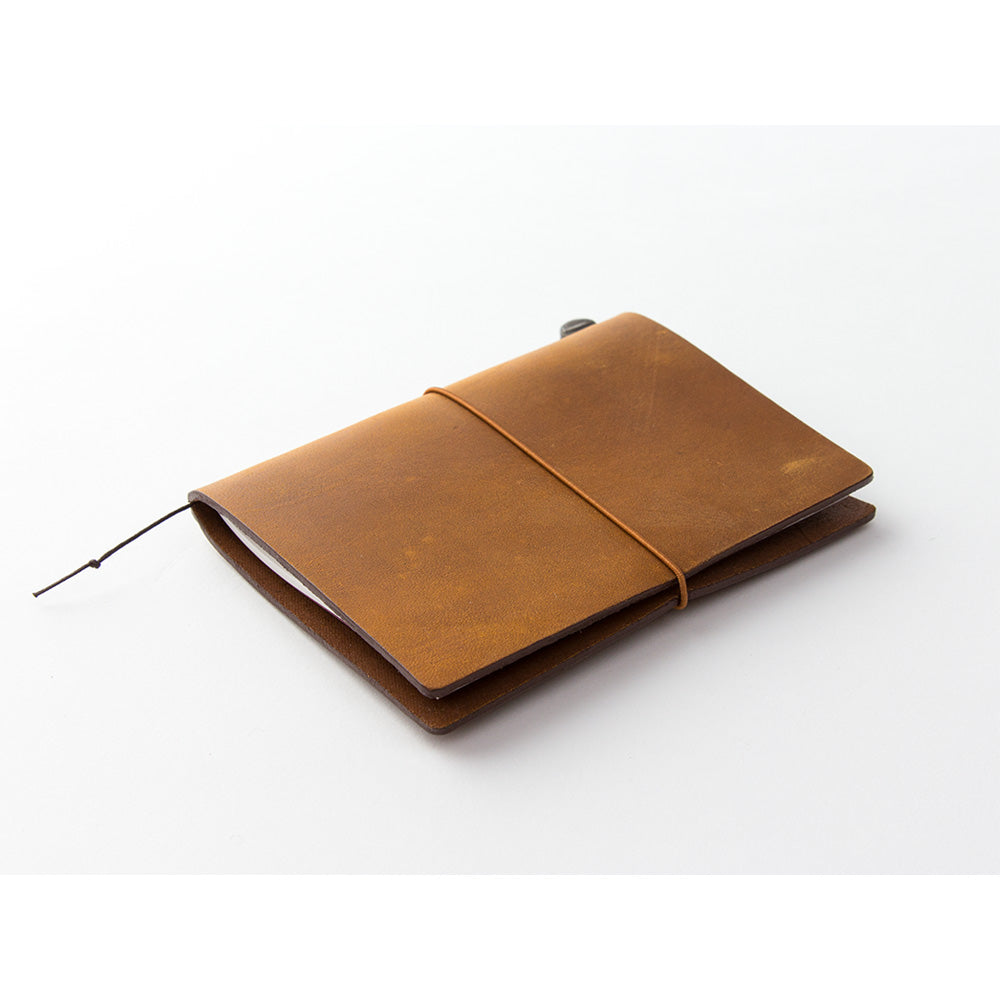 TRAVELER’S Notebook Starter Kit Camel (Passport Size)