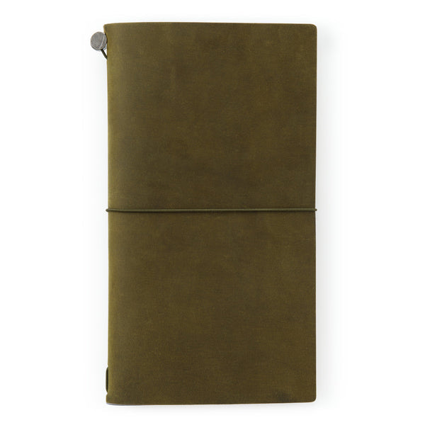 TRAVELER’S Notebook Starter Kit Olive (Regular Size)