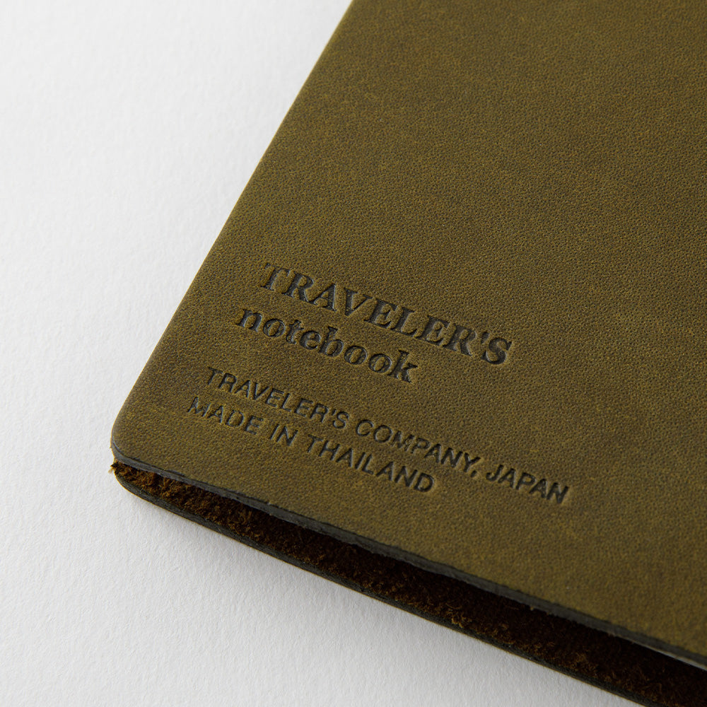 TRAVELER’S Notebook Starter Kit Olive (Regular Size)