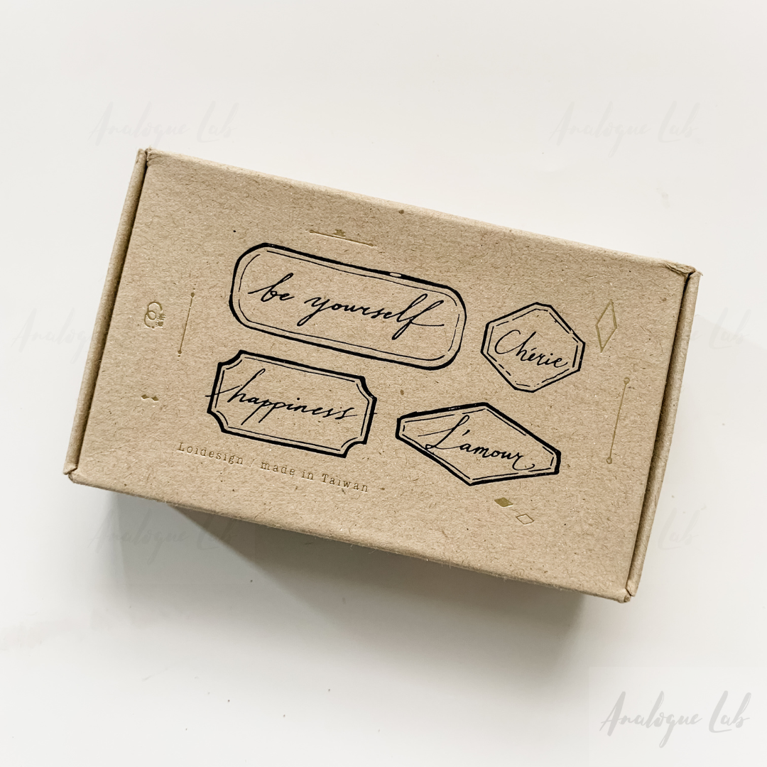 Loidesign Stamp - Good Life Seal Set - Be Yourself