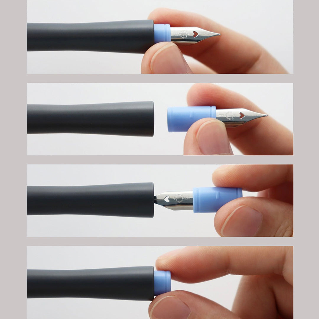 Sailor Hocoro Dip Pen Single 2mm Nib - Gray