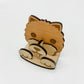 Mr. Sheep Dog Eyeglasses Holder (Pomeranian/ Red Shih Tzu)