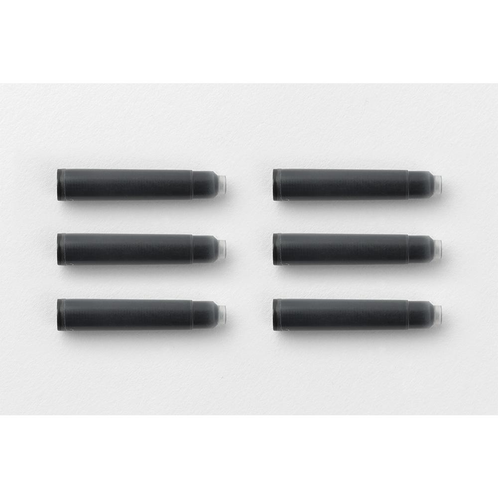 Traveler’s Company FOUNTAIN / ROLLERBALL PEN Ink Cartridges (Black/Blue Black)