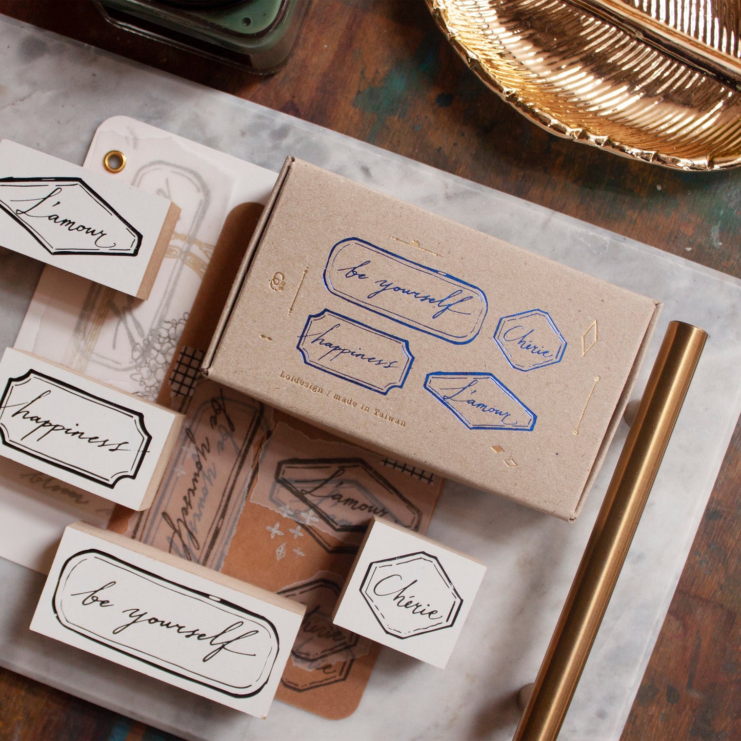 Loidesign Stamp - Good Life Seal Set - Be Yourself