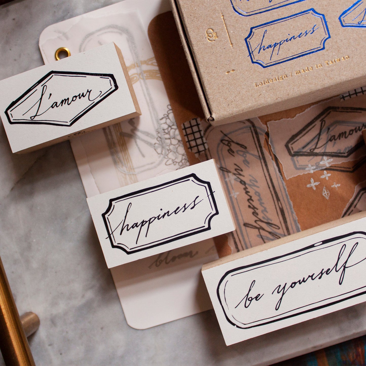 Loidesign Stamp - Good Life Seal Set - Be Yourself