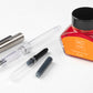 Midori MD Fountain Pen with Bottle Ink Orange [70th Anniversary Limited Edition]