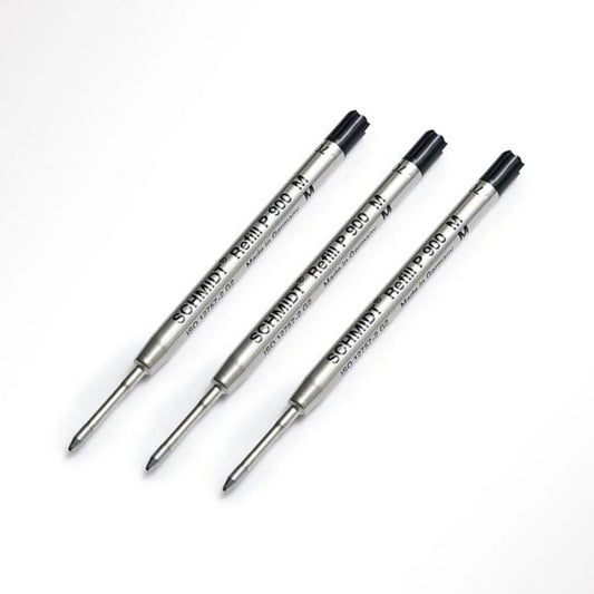 SCHMIDT Refill P900M - Black, Set of 3 (RESTOCKING SOON)