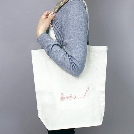 +Lab Organic Cotton Bag - Pen and Ink